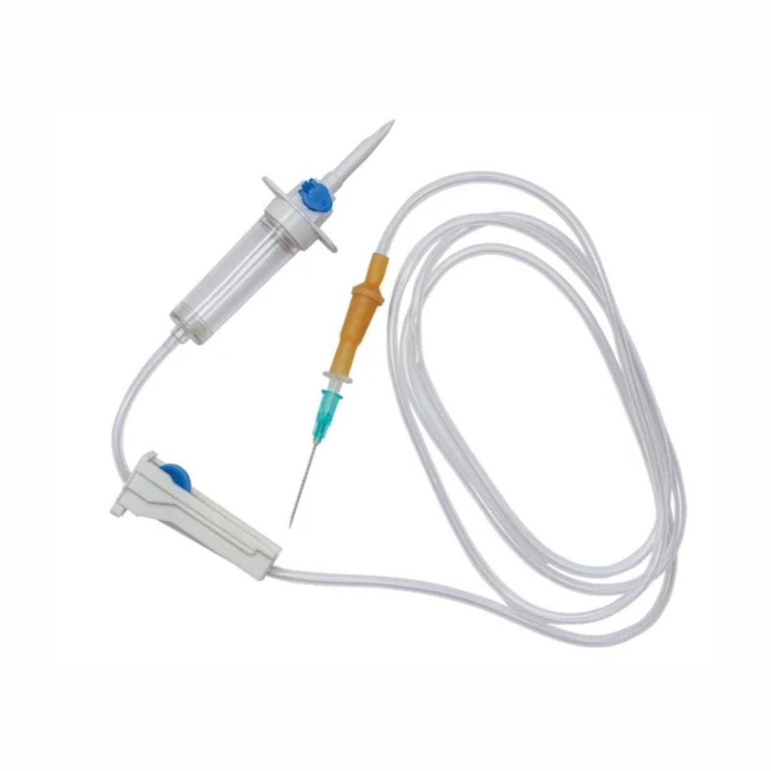 Au-Fix Infusion Set — Ultra (Vented, Latex Bulb 15mm)