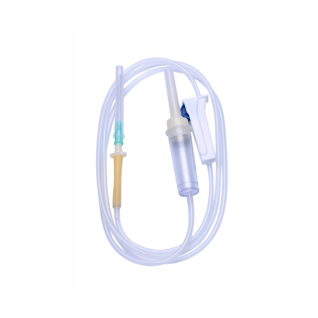 Au-Fix Infusion Set — Classic (Non Vented, Plain Latex)