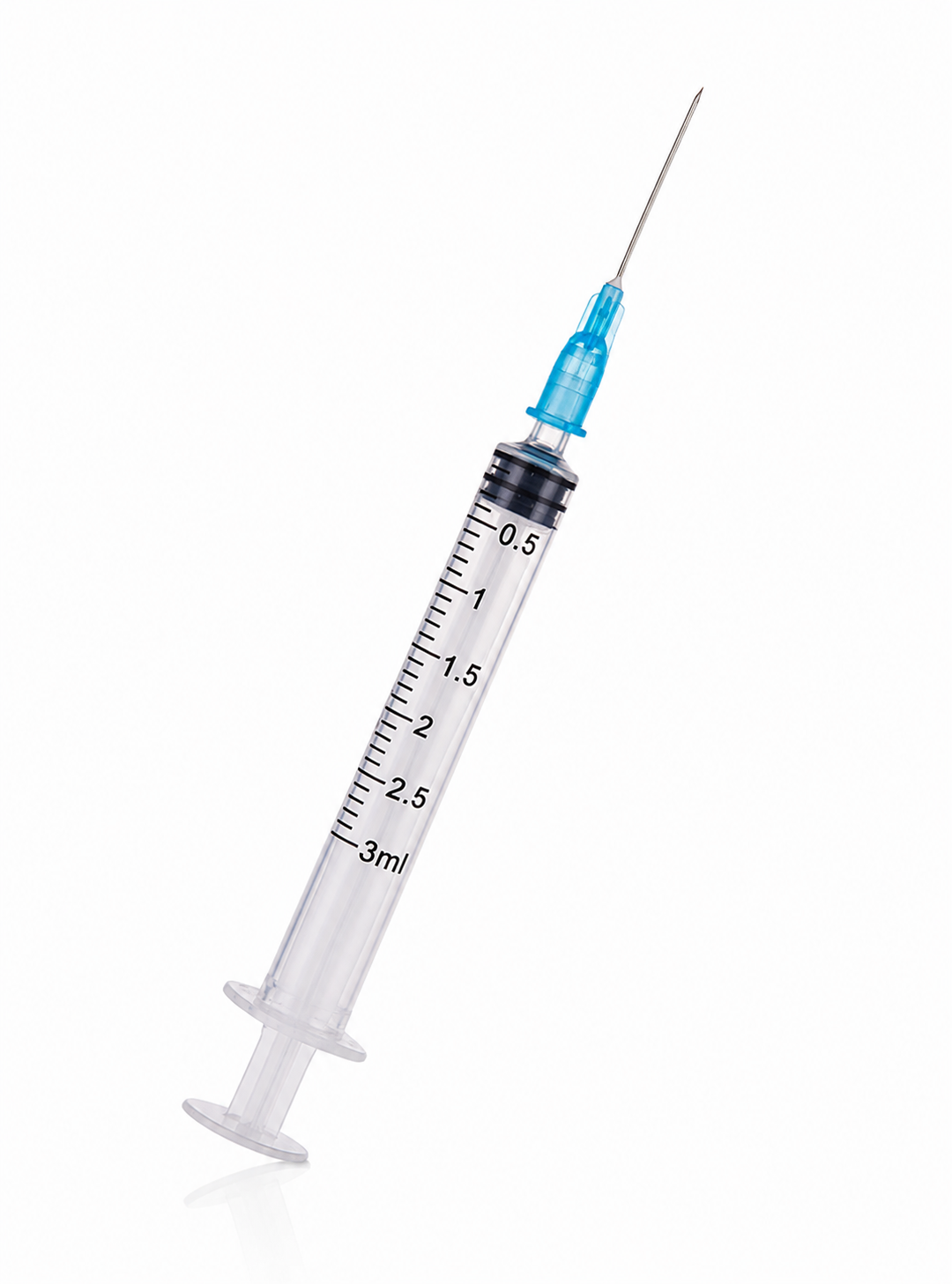 Au-Safe Disposable Syringe — 3 ml, 23G/24G x 1