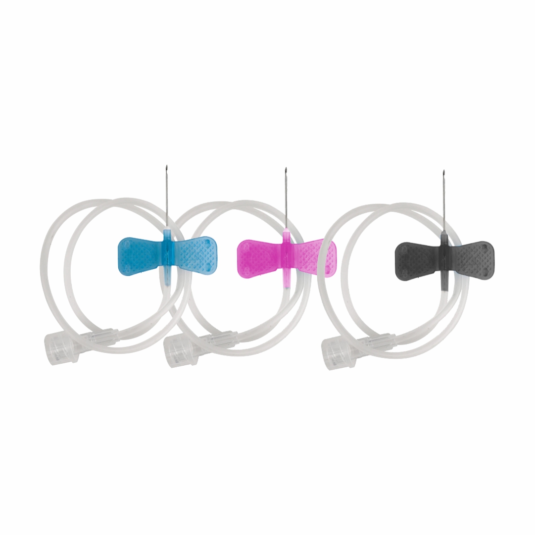Au Aurum Care Scalp Vein Set — 22G Black
