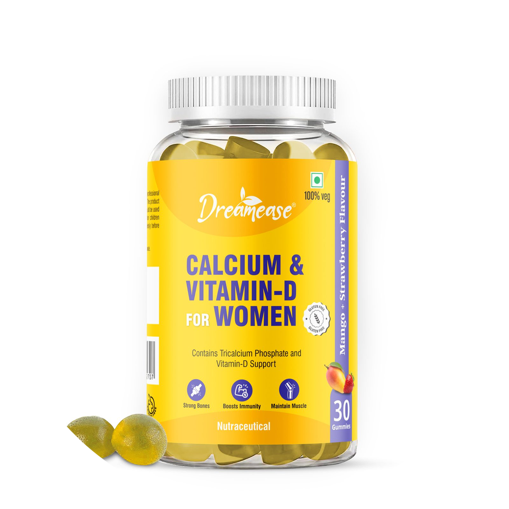 Calcium + Vitamin D Gummies — 30 Pcs