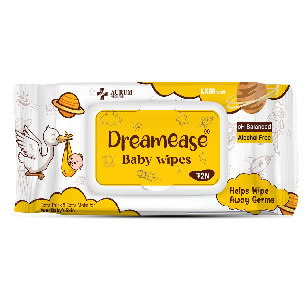 Baby Wipes — 72N Water Based
