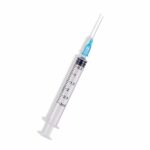 AU- Safe Disposable Syringe - 3 ml- with virgin plunger