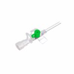Au Flon- Intra Cath IV Cannula with Wings and Injection Port - Green